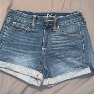 denim jean shorts